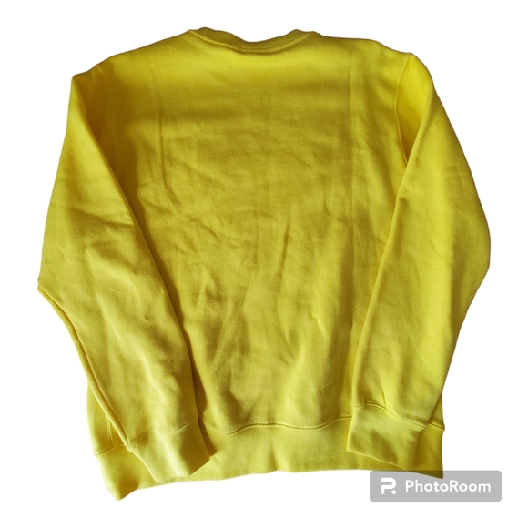 Nike sportswear club fleece jogger sweatshirt set yellow size large casual - Picture 7 of 9